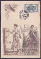 Centenaire Du Timbre - Storia Postale