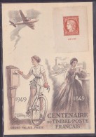 Centenaire Du Timbre - Storia Postale