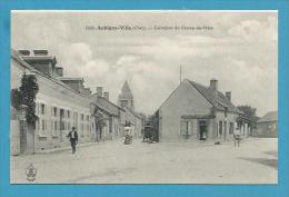 CPA 1468 - Carrefour Du Champ-de-Mars AUBIGNY-VILLE 18 - Aubigny Sur Nere