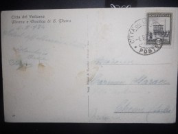Vatican , Carte De 1934 Pour La France - Cartas & Documentos