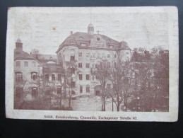 AK CHEMNITZ Zschoppauerstrasse Krankenhaus 1915  /// D*18438 - Chemnitz