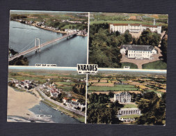 CPSM - Varades (44) - Multivues ( Vue Aerienne Pont La Meilleraie I.M.P. La Madeleine SPADEM) - Varades