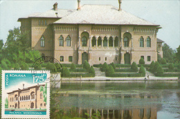 BUCHAREST MOGOSOAIA PALACE, CM, MAXICARD, CARTES MAXIMUM, 1973, ROMANIA - Maximumkaarten