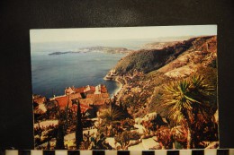 CP, 06, La Cote D'Azur Vue Panoramique Prise D'EZE Village Le Cap Ferrat Le Cap De Nice Et L'Esterel  Edition MAR - Eze