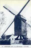 ASSENEDE (O.-Vl.) - Molen/moulin - Blauwe Prentkaart Ons Molenheem Van De Sint-Hubertusmolen Of "Sint-Albrecht" - Assenede