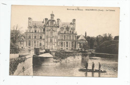 Cp , 27 , BEAUMESNIL , Environs De BERNAY , Le Château , écrite - Beaumesnil