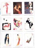 LOT SERIE 1 COMPLETE DE 54 CARTES TRADING CARDS PIN-UP ILLUSTRATEUR PETTY DE 1994 EN PARFAIT ETAT (6 PHOTOS) - Sonstige & Ohne Zuordnung
