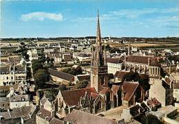 Gd Format Div- Ref P930- Finistere- Pont Croix -eglise Notre Dame De Roscudon  - Carte Bon Etat- - Pont-Croix