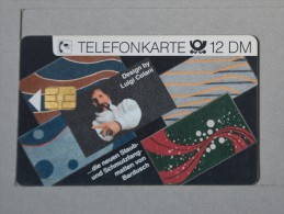TELEFONKARTE - 2 SCAN  -   12  DM  (Nº13184) - Other & Unclassified
