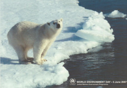 Norway Postal Stationery 2007 World Environment Day - Polar Bear - Special Cancellation Trömso - Interi Postali