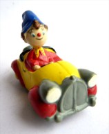 Figurine OUI OUI - PLASTOY 1992 - OUI OUI EN VOITURE - Little Figures - Plastic