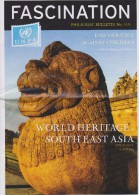 United Nations Philatelic Journal Fascination 115 - August 2014 - World Heritage - South East Asia - Violence Against - Otros & Sin Clasificación