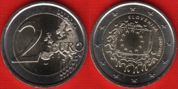 Slovenia 2 Euro 2015 "Flag Of Europe" BiMetallic UNC - Eslovenia