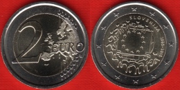 Slovenia 2 Euro 2015 "Flag Of Europe" BiMetallic UNC - Slovenië