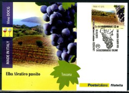 ITALIA / ITALY 2015 - Vino DOCG - Elba Aleatico Passito -  Maximum Card Come Da Scansione - Wines & Alcohols