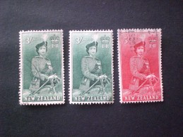 STAMPS NEW ZELANDA 1954 Queen Elizabeth II - Used Stamps