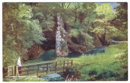 RB 1081 - L Ondon & N.W. Railway Postcard - Pike Pool - Beresford Dale Derbyshire Peak District - Derbyshire