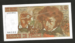 FRANCE - BANQUE De FRANCE - 10 Francs BERLIOZ (K. 15 / 5 / 1975 - J. 182) - 10 F 1972-1978 ''Berlioz''