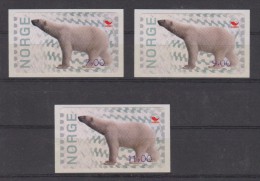 Norway ATM 13 Polar Bear (Ursus Maritimus) 2008 * * - Unused Stamps