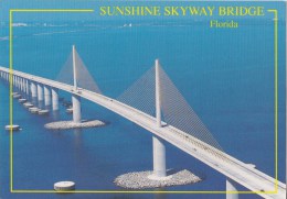 Sunshine Skyway Bridge, Tampa Bay, Florida - Seminole JJ19002 Unused - Tampa