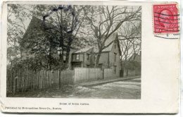 - Salem - House Of Seven Gables, Très Anciene, Cliché Peu Courante, épaisse,  écrite,  Scans. - Autres & Non Classés