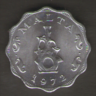 MALTA 5 MILS 1972 - Malta