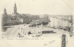 59 Nord Dunkerque Vue Générale De La Ville Et Des Bassins Précurseur - Dunkerque