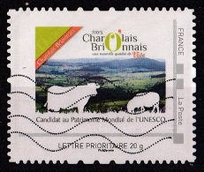Timbre Personnalisé Oblitéré : Pays Charolais Et Brionnais - Other & Unclassified