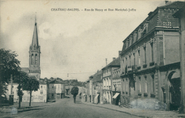 57 CHATEAU SALINS / Rue De Nancy Et Rue Maréchal Joffre / - Chateau Salins