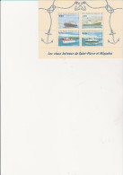 ST PIERRE ET MIQUELON - BLOC FEUILLET N° 4 NEUF XX - ANNEE 1994   COTE : 12,50 € - Blocs-feuillets