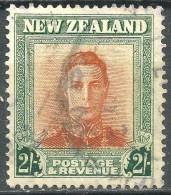 New Zealand 1947 2/- Watermark Upright  Used                                  (NM16) - Used Stamps