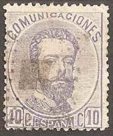 ESPAÑA 1862 #EDIFIL 121 Tipo L Y Ll Precio Cat. €3.20 - Used Stamps