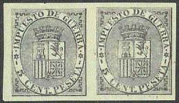 ESPAÑA 1874 #EDIFIL 141 Sin Goma  Precio Cat. €24.00 - Usati