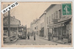 38- Isére - Meyzieux  _ Rue De La République_ Tram, Patisserie ,Restaurant) - Otros & Sin Clasificación