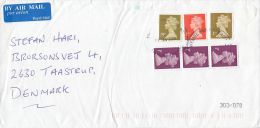 3230FM- QUEEN ELISABETH 2ND, STAMPS ON COVER, 2009, UK - Lettres & Documents