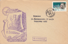 3306FM- RUSSIAN ARCTIC EXPEDITION, POLAR BEAR, MURMANSK, SPECIAL COVER, 1978, RUSSIA - Expediciones árticas