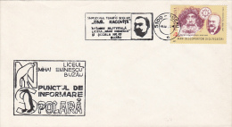 3322FM- POLAR PHILATELIC EXHIBITION, EMIL RACOVITA, SPECIAL COVER, 1985, ROMANIA - Eventi E Commemorazioni