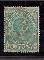 ITALIA REGNO - 1884  Pacchi Postali Cent 0,75 Unificato Nr 4  Usato - Pacchi Postali