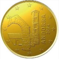 Andorra 2014    50 Cent  ZEER ZELDZAAM / EXTREME RARE !!  UNC Du Rouleaux .LEVERBAAR - LIVRABLE !! - Andorra