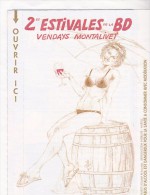 Etiquette Vin DEFALI Djilali Festival BD Montalivet 2006 (La Loi Des 12 Tables - Arte Della Tavola