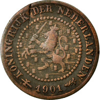 Monnaie, Pays-Bas, Wilhelmina I, 1/2 Cent, 1901, TTB, Bronze, KM:109.2 - 0.5 Cent