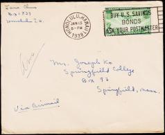 1938. 20 CENTS CHINA CLIPPER HONOLULU HAWAII JAN 13 1938.  (Michel: 400) - JF177391 - 1c. 1918-1940 Lettres