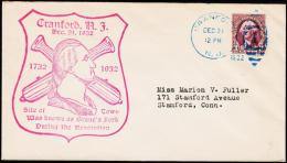 1932. CRANFORD N.J. DEC 31 1932. 3 C.  (Michel: 350) - JF177341 - 1c. 1918-1940 Lettres