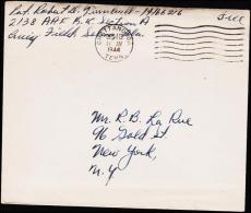 1944. FREE CHATTANOOGA DEC 19 1944. 2138 AAF B.K. SECTION A.  (Michel: ) - JF177436 - Poststempel