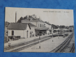 ISERE-SAINT ANDRE LE GAZ-LA GARE ED MONIN - Saint-André-le-Gaz