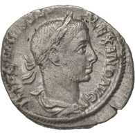 Monnaie, Alexandre Sévère, Denier, AD 226, Rome, TTB+, Argent, RIC:133 - Les Sévères (193 à 235)