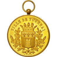 Belgique, Medal, Ville De Tournai, Sports & Leisure, 1903, Rogez, SPL, Bronze - Sonstige & Ohne Zuordnung