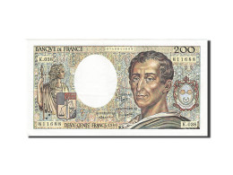 Billet, France, 200 Francs, 1981, 1986, SUP, Fayette:70.6, KM:155a - 200 F 1981-1994 ''Montesquieu''