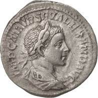 Monnaie, Alexandre Sévère, Denier, AD 223, Rome, TTB+, Argent, RIC:19 - The Severans (193 AD Tot 235 AD)