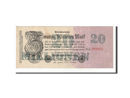 Billet, Allemagne, 20 Millionen Mark, 1923, 1923-07-25, KM:97b, TTB - 20 Millionen Mark